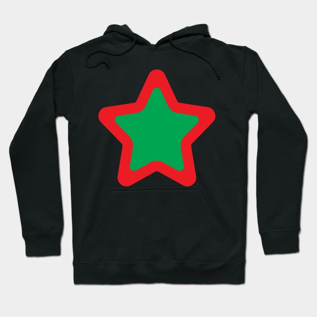 Christmas Star Hoodie by IconTees